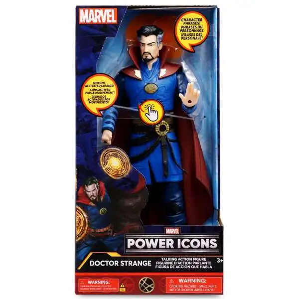 Disney Marvel Power Icons Doctor Strange Action Figure with Sound