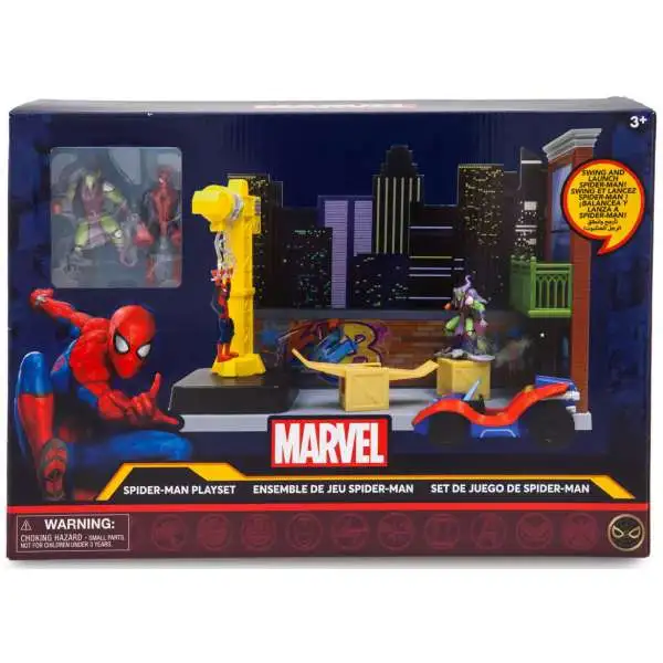 Disney Marvel Spider-Man 4.75-Inch Playset [Swing & Launch!]