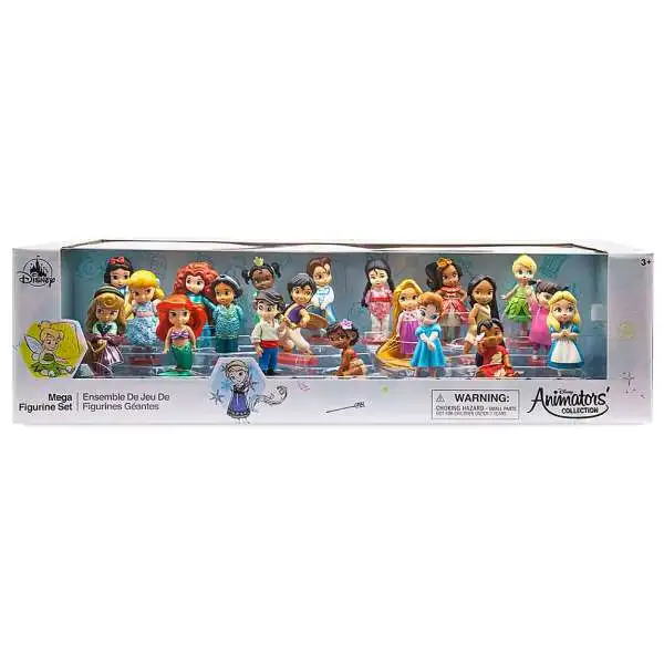 Disney 2019 Animators Collection Exclusive 20-Piece PVC Mega Figurine Playset