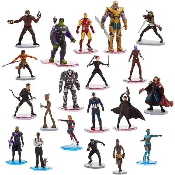 Disney Marvel Avengers Exclusive 20-Piece PVC Mega Figurine Playset