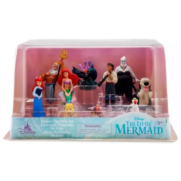 Disney The Little Mermaid Exclusive 10-Piece PVC Figure Set