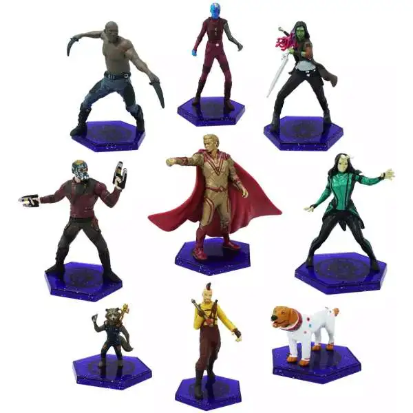 Disney Marvel Guardians of the Galaxy Vol. 3 Exclusive 6-Piece PVC Figure Play Set