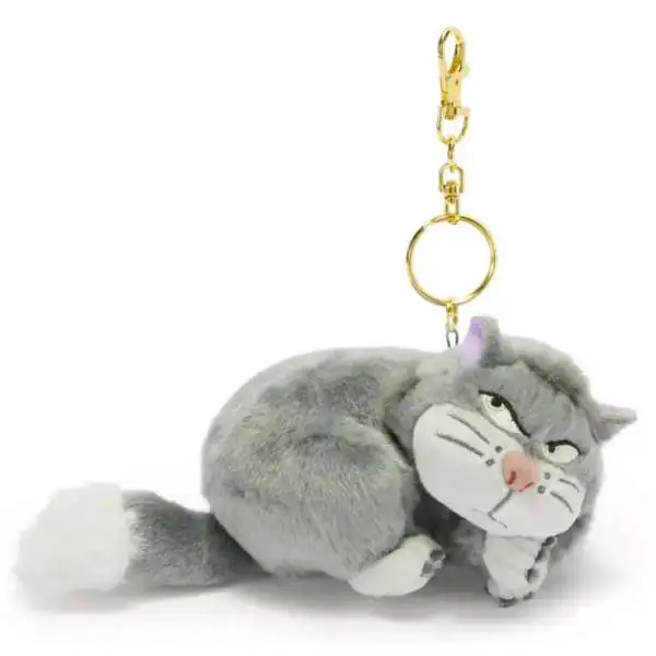 Disney Cinderella Lucifer Exclusive 5.25-Inch Plush Keychain Bag Charm [Laying Down]