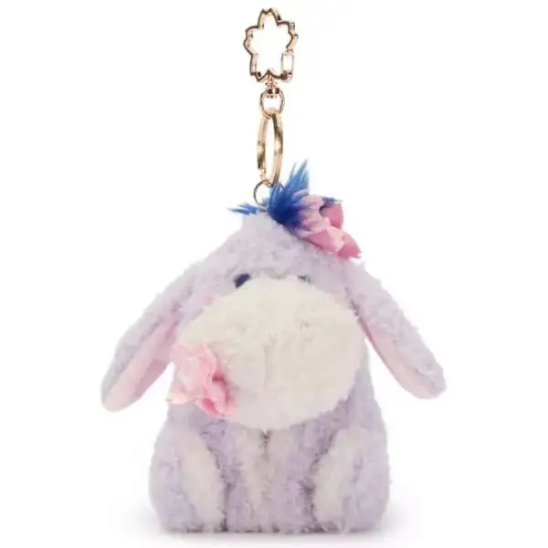Disney Winnie the Pooh 2026 Sakura Eeyore Exclusive 5.5-Inch Plush Keychain