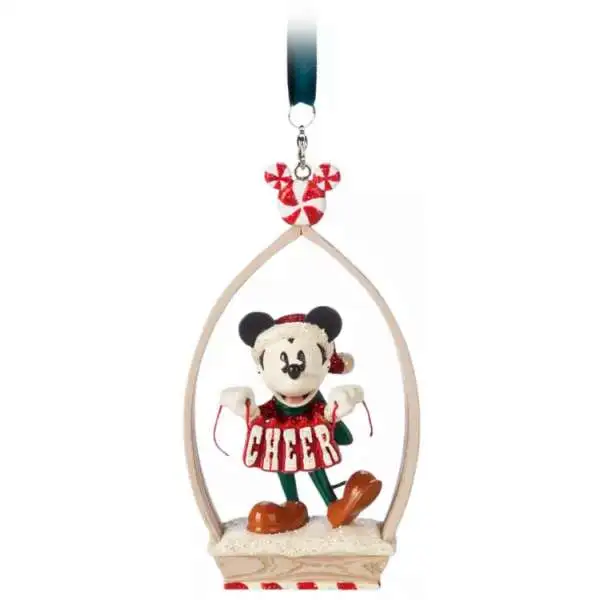Disney 2022 Holiday Mickey Mouse "Cheer" Exclusive Sketchbook Ornament