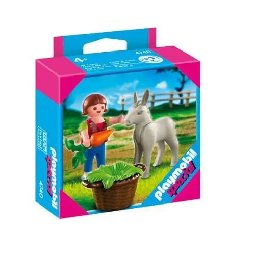 Playmobil Country Girl with Foal Set #4740