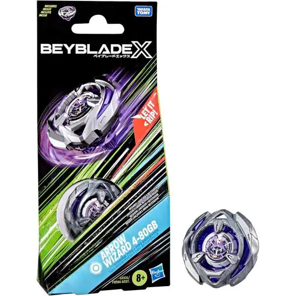 Beyblade X Arrow Wizard 4-80GB Booster Pack Set