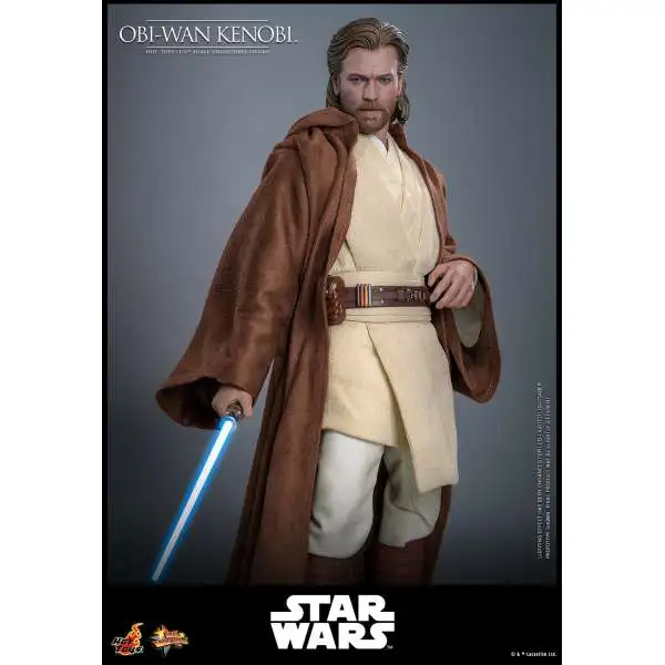Star Wars Attack of the Clones Obi-Wan Kenobi Collectible 1/6 Scale Figure (Pre-Order ships July)