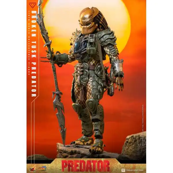 Movie Masterpiece Broken Tusk Predator 1/6 Collectible 1/6 Scale Figure (Pre-Order ships January 2027)