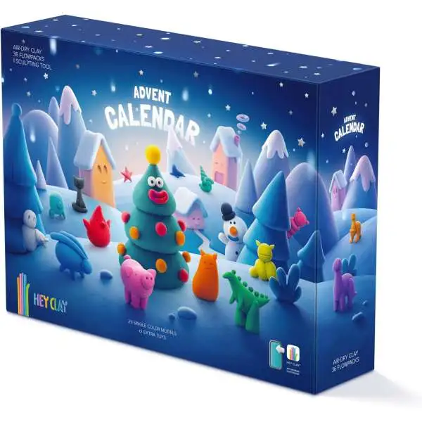Hey Clay Advent Calendar Art Kit
