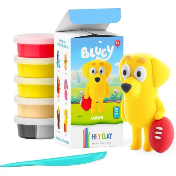 Hey Clay Bluey & Friends Lucky Art Kit