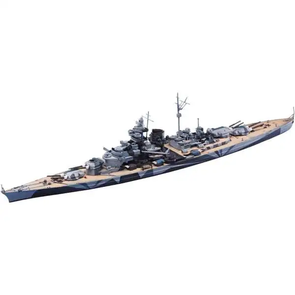 Aoshima Water Line Series Tirpitz Model Kit [German Battleship]