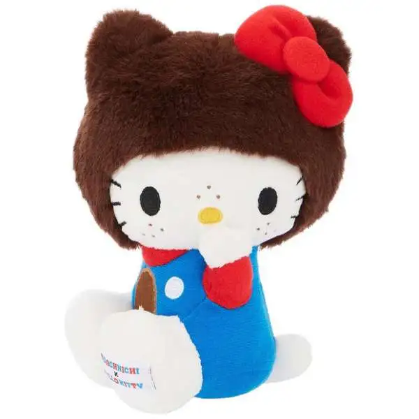 Hello Kitty x Monchhichi Sanrio Hello Kitty as Monchhichi 7-Inch Plush