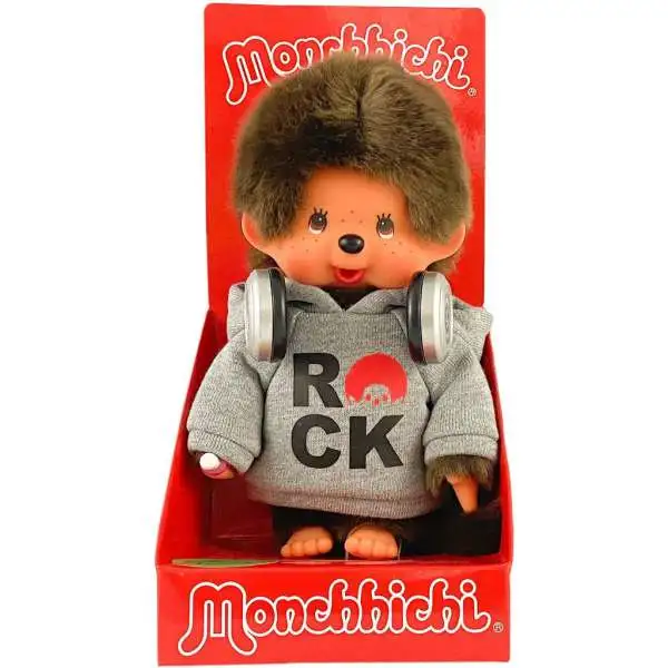 Monchhichi Pop Rockstar 8-Inch Plush Figure