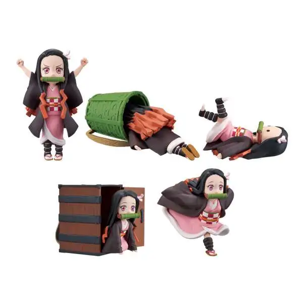 Demon Slayer WCF Nezuko Kamado Collection Volume 1 WCF Nezuko Kamado Collection 2.8-Inch Collectible PVC Figure [Volume 1]