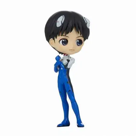 Neon Genesis Evangelion Q Posket Shinji Ikari 5.5-Inch Collectible PVC Figure [Version A]