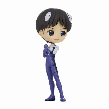 Neon Genesis Evangelion Q Posket Shinji Ikari 5.5-Inch Collectible PVC Figure [Version B]