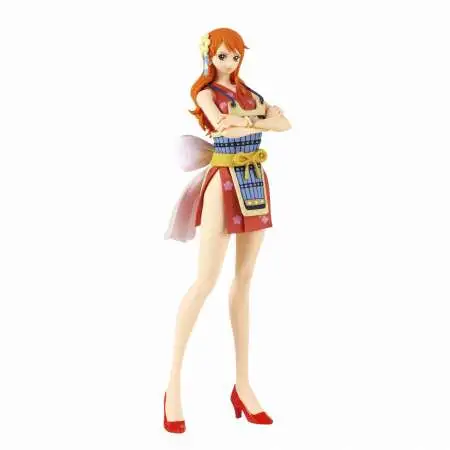 One Piece Glitter & Glamour One Coin Nami 9.75-Inch Collectible PVC Figure [Red Outfit]