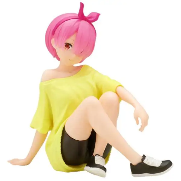 Re:Zero Starting Life in Another World Relax Time Ram 5.5-Inch Collectible PVC Figure [Training Version]