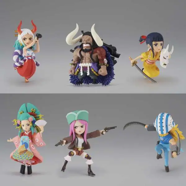 One Piece WCF The Great Pirates - 100 Landscapes Volume 8 Collectible PVC Figure Set