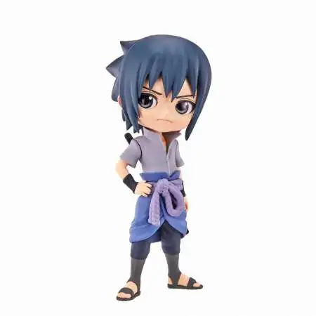 Naruto Shippuden Q Posket Sasuke Uchiha 5.5-Inch Collectible PVC Figure [Version A]