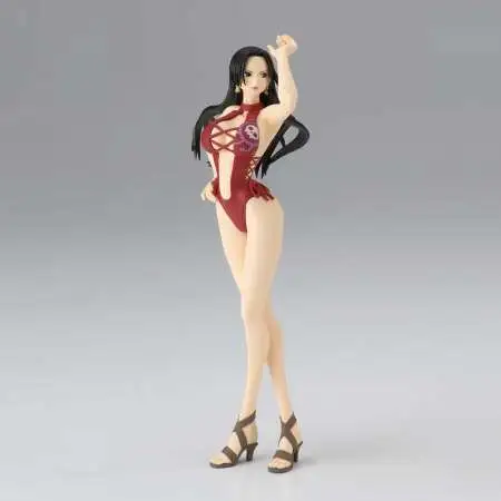 One Piece Grandline Girls On Vacation Boa Hancock 7.9-Inch Collectible PVC Figure [Version A]