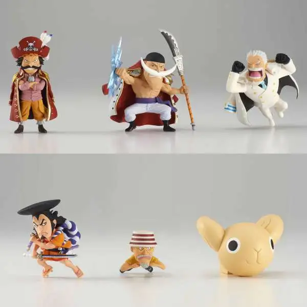 One Piece WCF World Collectable Figure Landscapes Volume 10 The Great Pirates 100 2.8-Inch Box of 12 Mini Figures