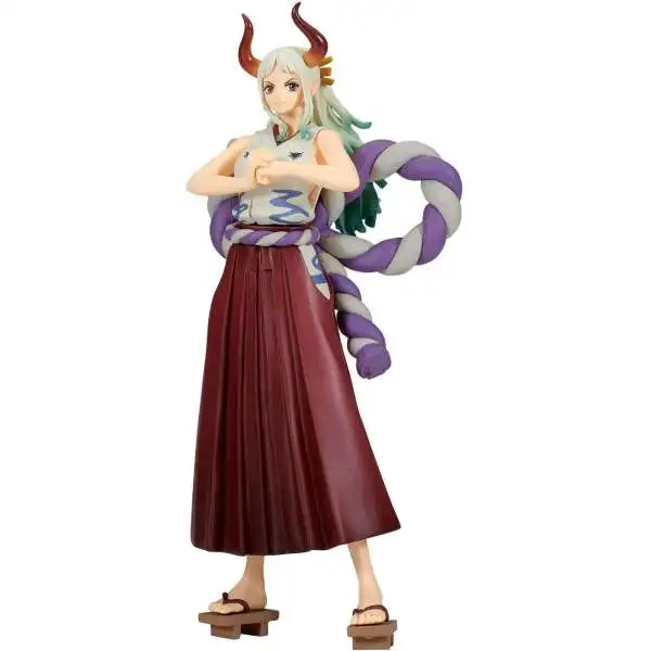 One Piece DXF The Grandline Wano Country Yamato 7.1-Inch Collectible PVC Figure