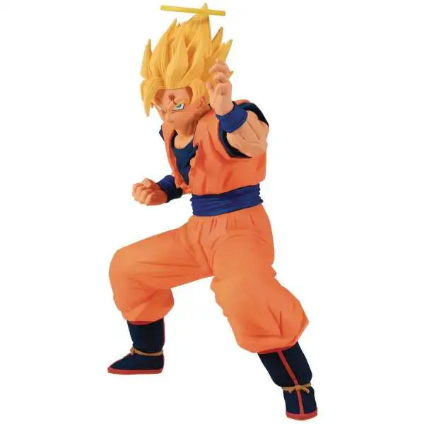 Bandai 44cm dragon ball z anime figuras gk super saiyan lc lenda