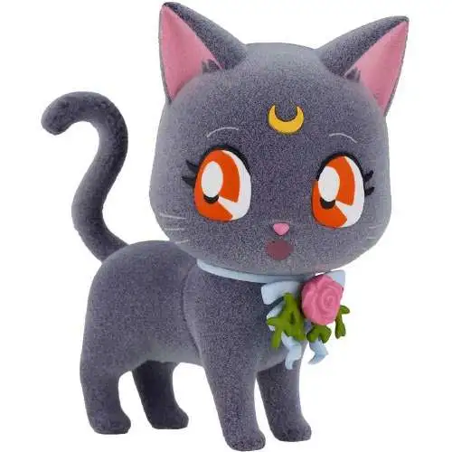 Sailor Moon Fluffy Puffy Luna 3.1-Inch Collectible PVC Figure [Dress Up Style]