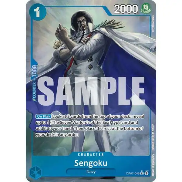 One Piece Trading Card Game 500 Years in the Future Rare Sengoku OP07-046 [Alternate Art]
