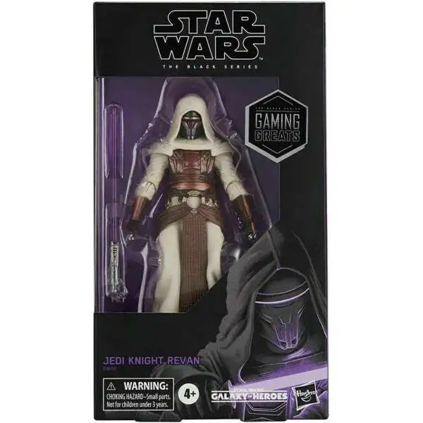 Star Wars Galaxy of Heroes Black Series Jedi Knight Revan Exclusive Action Figure [Gaming Greats]