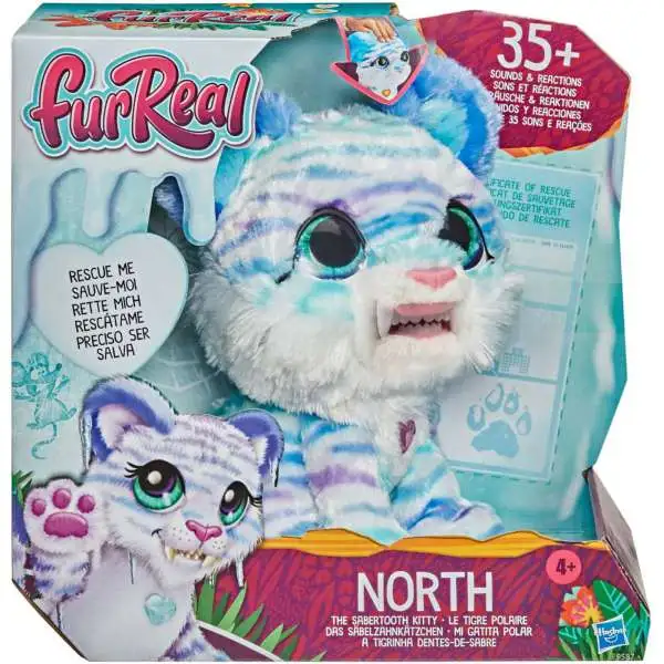 FurReal North the Sabertooth Kitty Interactive Pet [Loose]