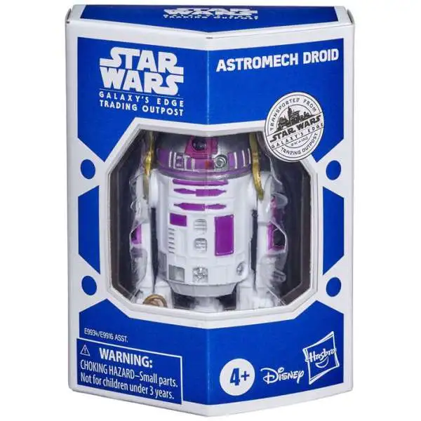 Star Wars Galaxy's Edge Trading Post Astromech Droid Action Figure [White / Pink]