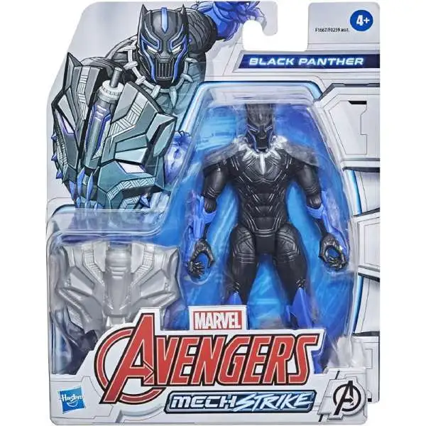 Marvel Avengers Mech Strike Black Panther Action Figure