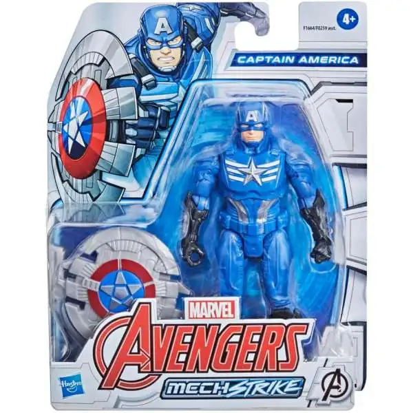 Marvel Avengers Mech Strike Captain America Action Figure