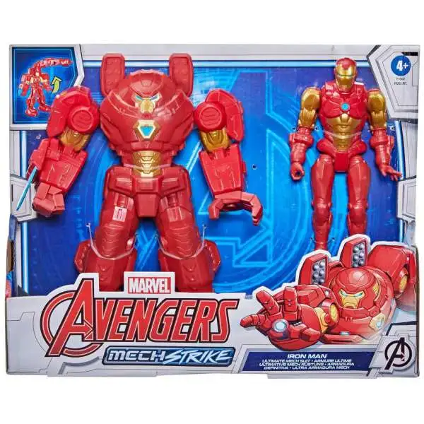 Marvel Avengers Mech Strike Iron Man Action Figure [Ultimate Mech Suit]