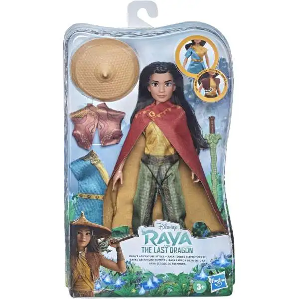 Disney Raya and the Last Dragon Raya's Adventure Styles Doll
