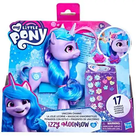 My Little Pony Unicorn Charms Izzy Moonbow Figure