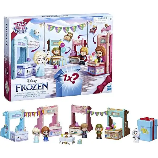 Disney Frozen Twirlabouts Surprise Celebration Playset