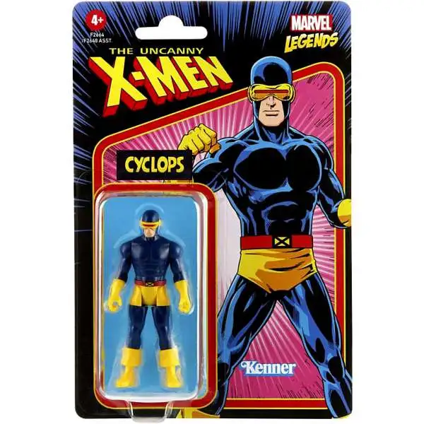 The Uncanny X-Men 2021 Marvel Legends Retro Series Wave 3 Cyclops Action Figure