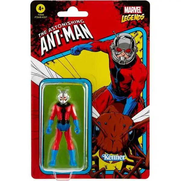 2021 Marvel Legends Retro Series Wave 3 Ant-Man Action Figure