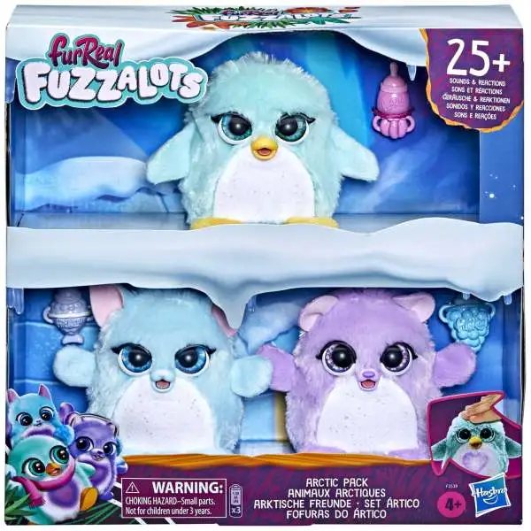 FurReal Fuzzalots Arctic Pack Interactive Pet 3-Pack