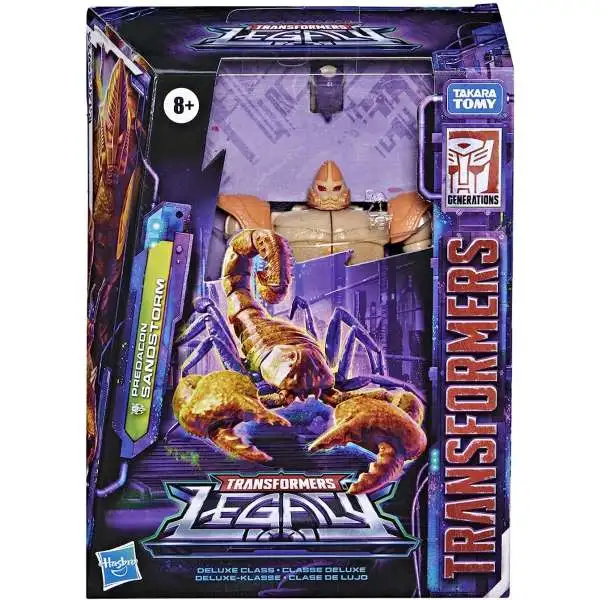 Transformers Generations Legacy Evolution Sandstorm Deluxe Action Figure