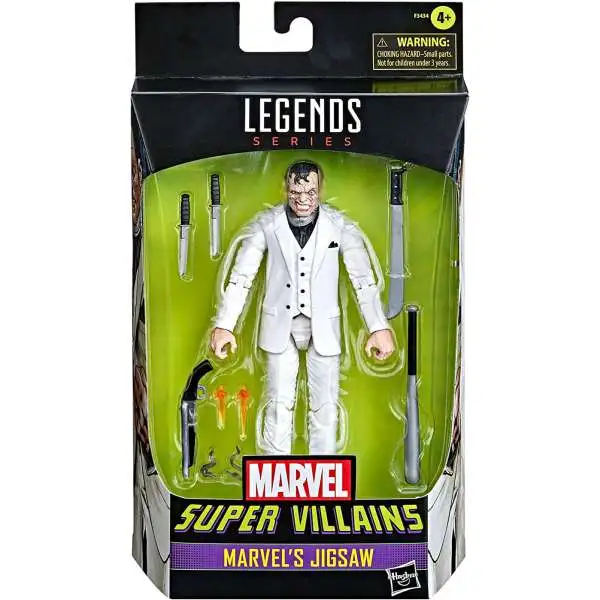 Super Villains Marvel Legends Jigsaw Action Figures