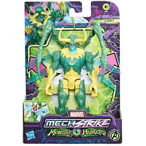 Marvel Mech Strike Monster Hunters Loki Action Figure