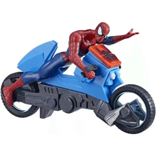 Marvel Basic Spider-Man Web Cycle Action Figure
