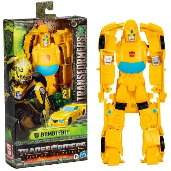 Transformers Rise of the Beasts Titan Changers Bumblebee 10.5" Action Figure [2023]