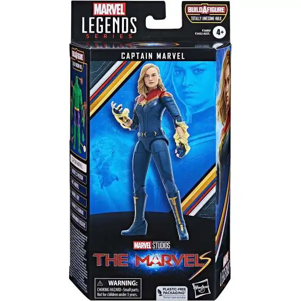 The Marvels Marvel Legends Totally Awesome Hulk Series Captain Marvel Action Figure
