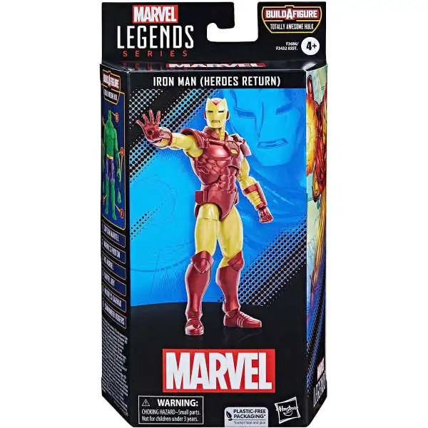 Marvel Legends Totally Awesome Hulk Series Iron Man (Heroes Return) Action Figure